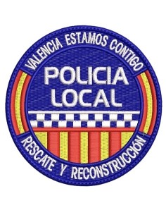 Parche de brazo Bordado Policía Local