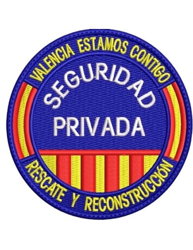 Parche de brazo Bordado Seguridad Privada