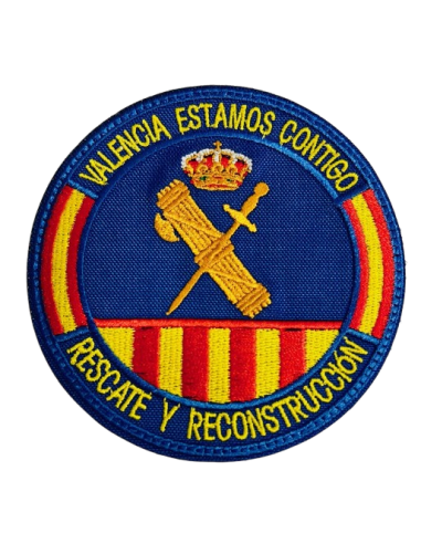 Parche de brazo Bordado Guardia Civil (Rescate y Reconstrucción)