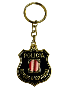 Llavero Mossos D´Escuadra Dorado
