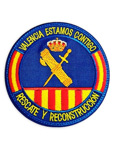 Parche Bordado Guardia Civil (Rescate y Reconstrucción)