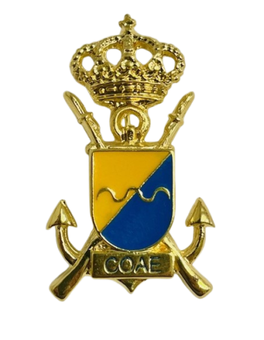 Distintivo Infantería de Marina Oficial aptitud Operaciones Anfibias y Expedicionarias (COAE)