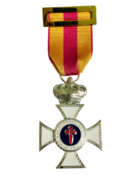 Cruz a la Constancia en el Servicio Plata