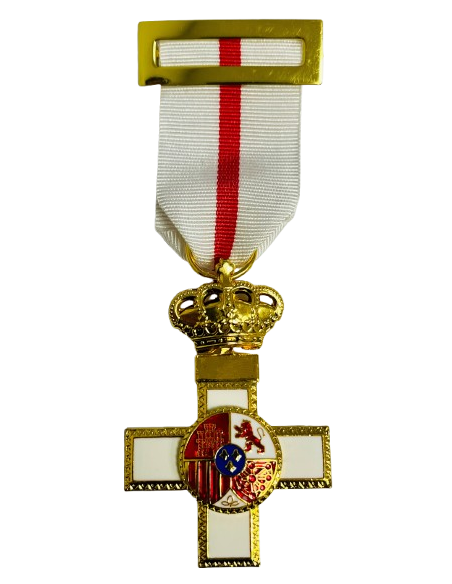 Cruz Mérito Militar Distintivo Blanco