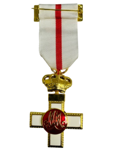 Cruz Mérito Militar Distintivo Blanco 2