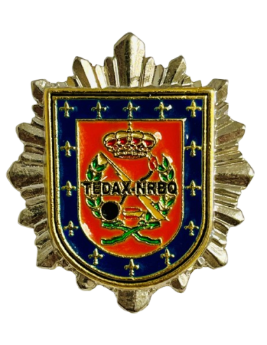 Distintivo de Permanencia de la especialidad TEDAX-NRBQ Policía Nacional