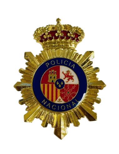 Placa para metopa sobremesa Policía Nacional