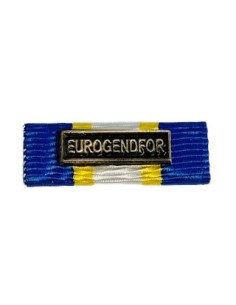 Pasador de Condecoración Medalla Eurogendfor Oro