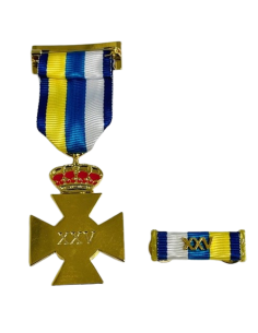 Cruz de la Permanencia Policía Local Canarias XXV Años +... 2