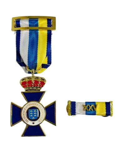 copy of Cruz de la Permanencia Policía Local Canarias XX Años