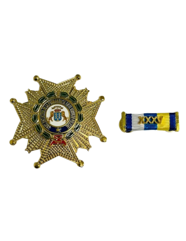 copy of Cruz de la Permanencia Policía Local Canarias XX Años