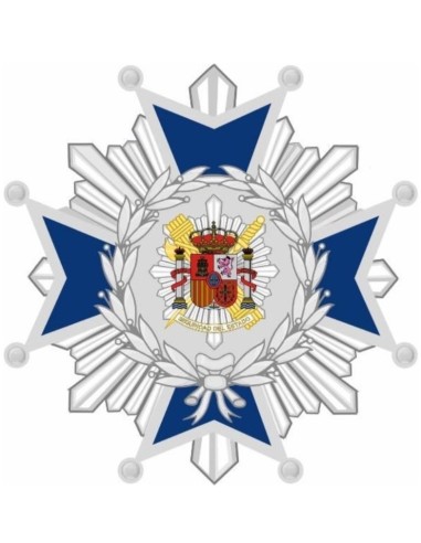 copy of Cruz de Plata al Mérito a la Seguridad del Ministerio del Interior