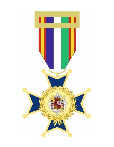 copy of Cruz de Plata al Mérito a la Seguridad del Ministerio del Interior