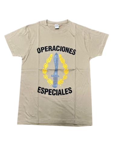 Camiseta Manga corta Operaciones Especiales Árida