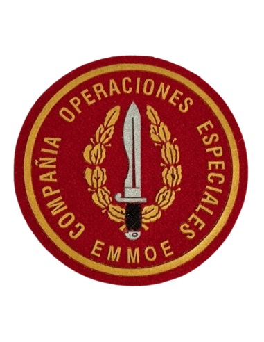 Parche redondo Compañía Operaciones Especiales EMMOE