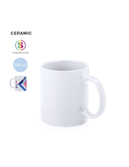 Taza Personalizada Sublimada de Cerámica 350ml