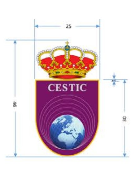 Distintivo de permanencia en el Centro de Sistemas y Tecnologías de la Información y las Comunicaciones (CESTIC)