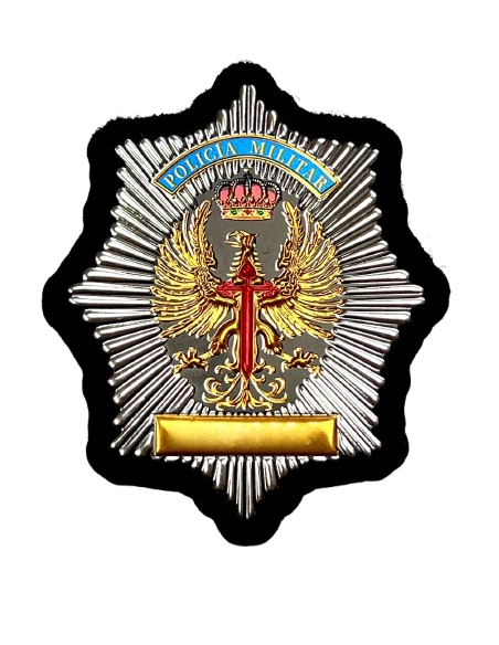 Parche Placa de Pecho Tex-flex Policía Militar