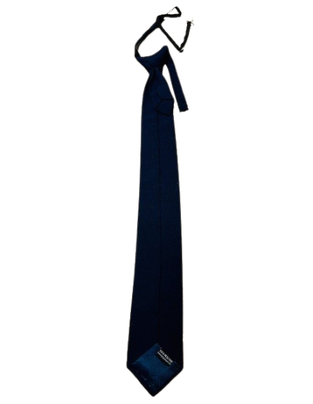 Corbata con nudo Azul Marino caballero