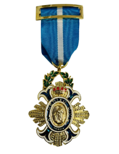 Medalla Cruz de Oficial de la Orden del Mérito Civil