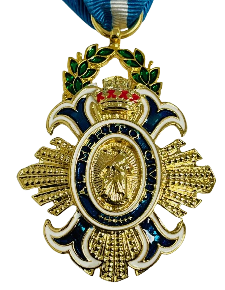 Medalla Cruz de Oficial de la Orden del Mérito Civil