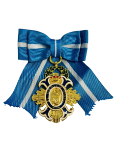 Lazo Dama Orden del Mérito Civil Cruz de Oficial