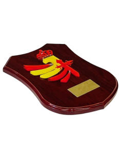 Metopa de Madera con escudo Metacrilato Ejercito de Tierra 2