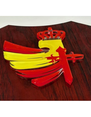 Metopa de Madera con escudo Metacrilato...