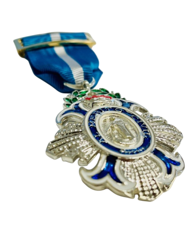 Medalla Cruz de la Orden del Merito Civil Plata