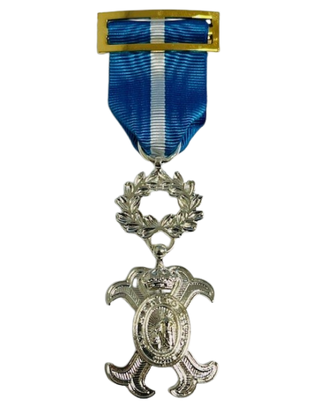 Medalla Orden Merito Civil Cruz de Plata