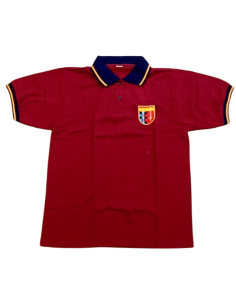 Polo Manga corta granate escudo Reservista