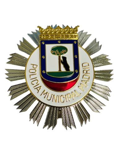 Placa de Pecho Policía Municipal de Madrid...
