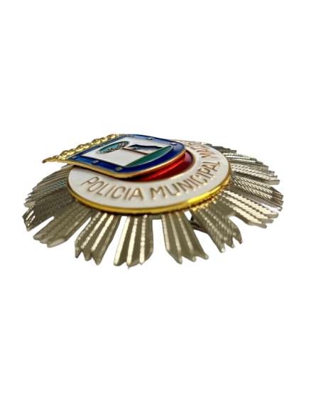 Placa de Pecho Policía Municipal de Madrid (Reglamentaria)