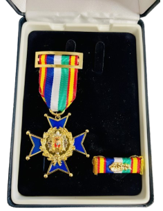 Conjunto Cruz de Oro al Mérito a la Seguridad del...