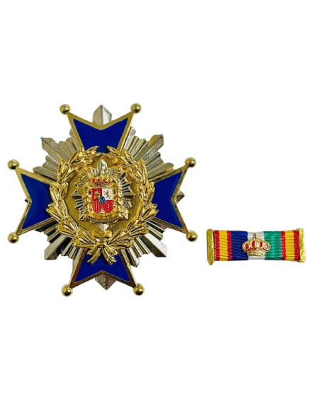 Conjunto Gran Cruz Oro al Mérito a la Seguridad del Ministerio del Interior