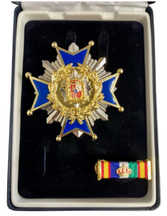 Conjunto Gran Cruz Oro al Mérito a la Seguridad del...