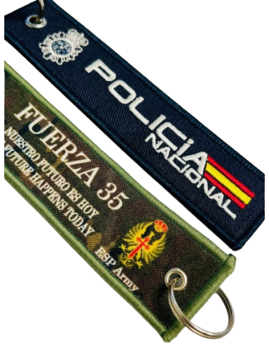 Personaliza tu llavero Bordado o Sublimado