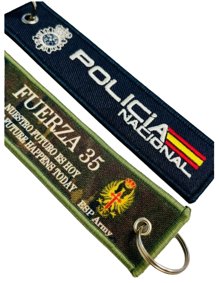 Personaliza tu llavero Bordado o Sublimado