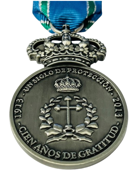 Medalla Centenario Virgen del Pilar Guardia Civil