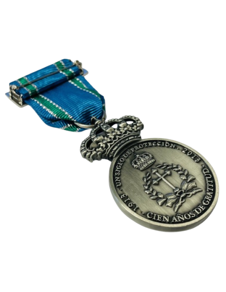 Medalla Centenario Virgen del Pilar Guardia Civil