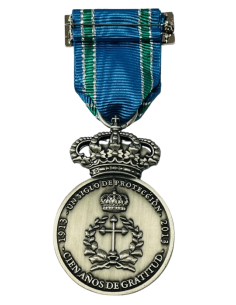 Medalla Centenario Virgen del Pilar Guardia Civil 2