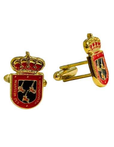 Gemelos de Camisa Real hermandad de Veteranos...