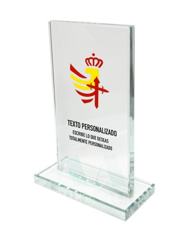 Metopa de Cristal Personalizada Ejército de Tierra