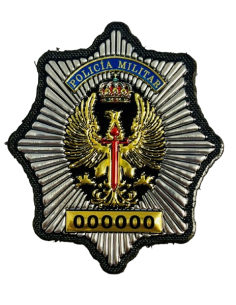 Parche Placa de Pecho Tex-flex Policía Militar