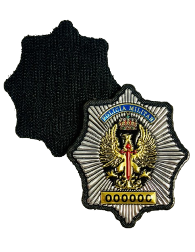 Parche Placa de Pecho Tex-flex Policía Militar