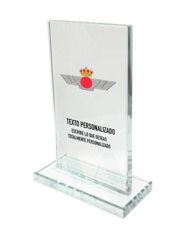 Metopa de cristal Personalizada Ejército del...