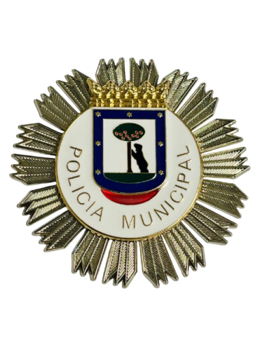 Placa de Cartera Policía Municipal
