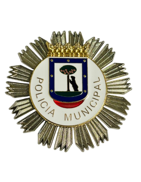 Placa de Cartera Policía Municipal