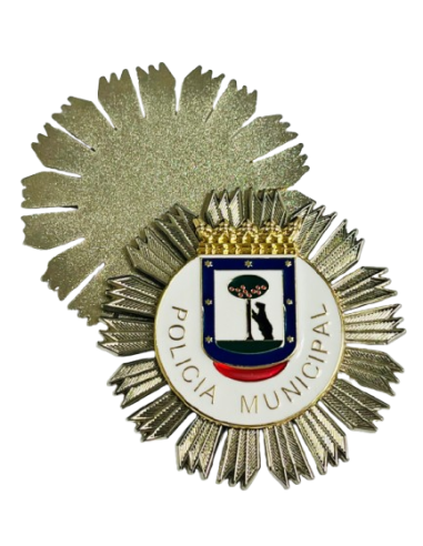Placa de Cartera Policía Municipal