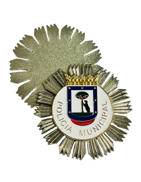 Placa de Cartera Policía Municipal